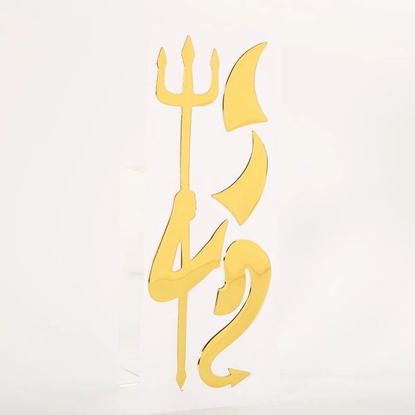 NAKLEJKA DIABEŁ DEVIL CHROM TUNING ZNACZEK zdjęcie 5