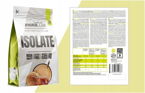 Izolat Białka BIAŁKO 700 g wpi Whey Protein Isolate Słony Karmel HIRO na Arena.pl