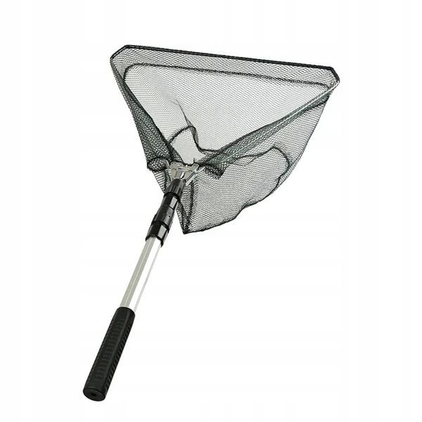 PODBIERAK Wędkarski SIATKA ALUMINIOWY Teleskopowy TRÓJKĄTNY 190cm zdjęcie 1