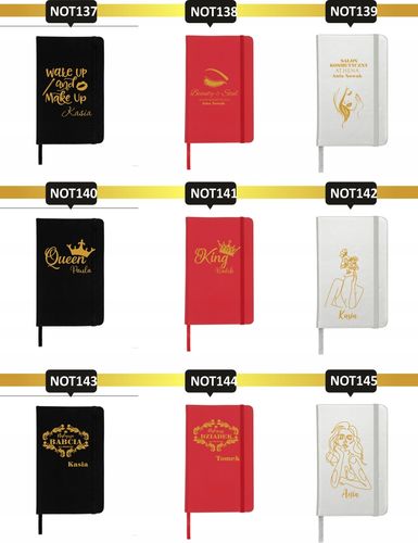 Notes A5 SALON KOSMETYCZNY personalizacja nadruk na Arena.pl