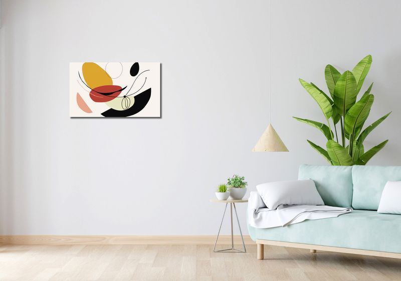Obraz 70x40cm Geometryczna Krzywizna zdjęcie 2