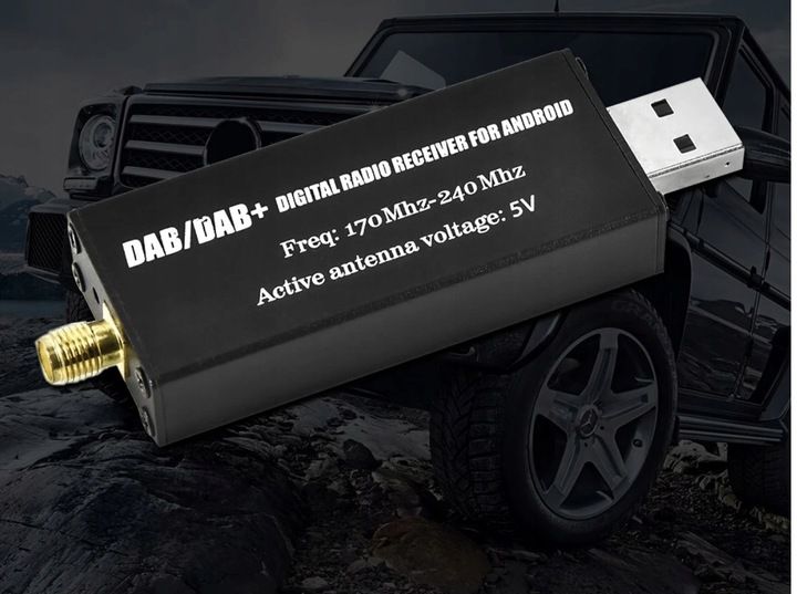 ANTENA,TUNER DAB+ DEDYKOWANY ADAPTER DO RADIA Z SYSTEMEM ANDROID USB, SMA zdjęcie 16