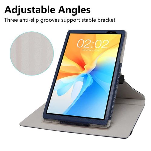 Etui do Teclast P25T 10 Cali Obrotowe 360 Skórzane Granatowe na Arena.pl