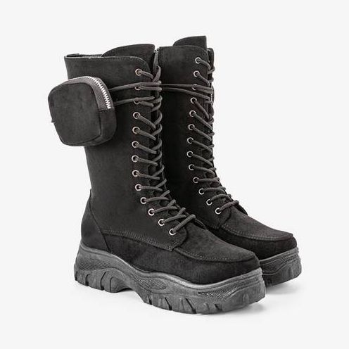 Czarne workery z kieszonką r.41 na Arena.pl