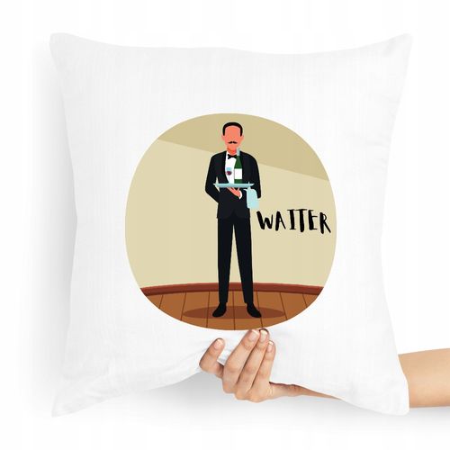 Poduszka Prezent Dla Kelnera Waiter Z Nadrukiem Ze Zdjęciem na Arena.pl