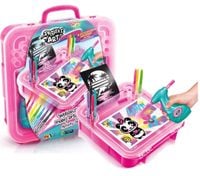 WALIZECZKA MAŁEJ ARTYSTKI PROJEKT ART Z AEROGRAFEM ZESTAW KREATYWNY EPEE