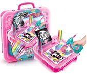 WALIZECZKA MAŁEJ ARTYSTKI PROJEKT ART Z AEROGRAFEM ZESTAW KREATYWNY EPEE