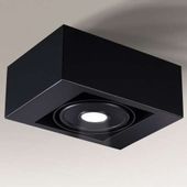 Downlight natynkowy UTO IL 1222 Shilo regulowany kostka LED 10W czarny