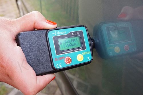 MIERNIK GRUBOŚCI LAKIERU TESTER CZUJNIK GL-8 na Arena.pl