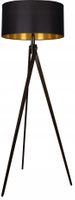 LAMPA PODŁOGOWA TRÓJNÓG, DREWNO, różne RODZAJE