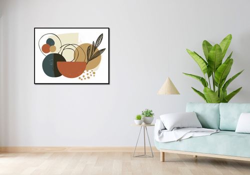Plakat 100x75cm Kolaż Roślin na Arena.pl