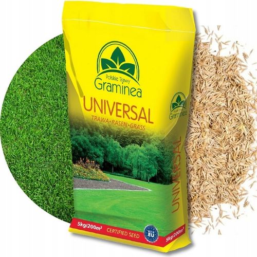 Trawa Uniwersalna Gazonowa Graminea 5KG Nasiona na Arena.pl