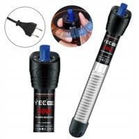 GRZAŁKA DO AKWARIUM Z TERMOSTATEM MOCNA AKWARIOWA TERMOSTAT 20-60 L 50W