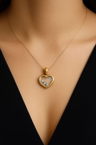 exclusive | serce happy diamonds w 18-karatowym złocie na Arena.pl