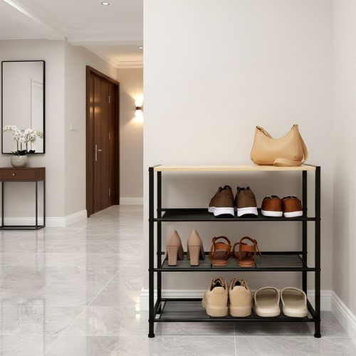 Regał Półka Buty Obuwie Szafka Organizer Duży Stojak 4-poziomowy Piętrowy na Arena.pl