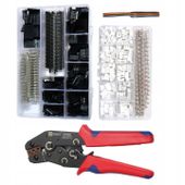 Zestaw szczypcy zaciskania DuPont złączami JST-PH 2,0/JST-XH 2,54 mm