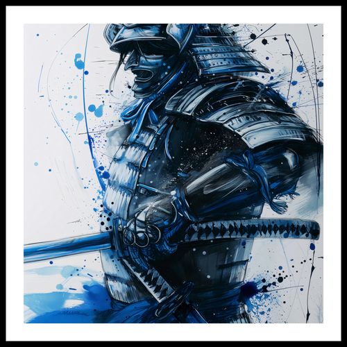 Plakat 50x50cm Samuraj w Błękicie na Arena.pl