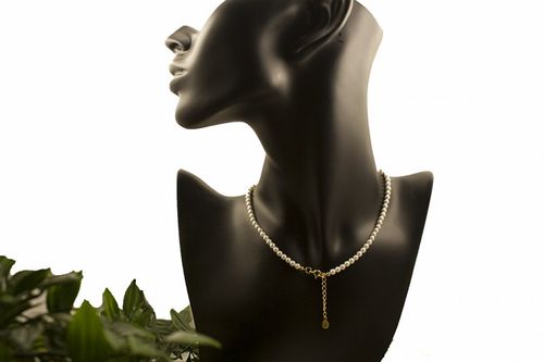"Naszyjnik PERŁY CHOKER 925" na Arena.pl