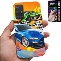 ETUI DO SAMSUNG GALAXY A71 - DLA DZIECI, SAMOCHODY WYŚCIGOWE WYŚCIGI