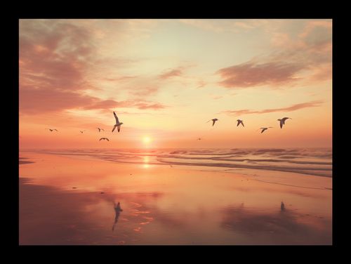 Plakat 18x13cm Spokojna Przystań na Arena.pl