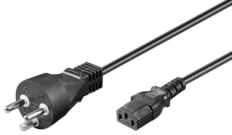 MicroConnect PowerCord DK 1m IEC320 zdjęcie 1