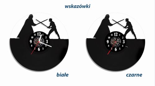 Zegar ścienny z płyty winylowej Star Wars 30.1 na Arena.pl