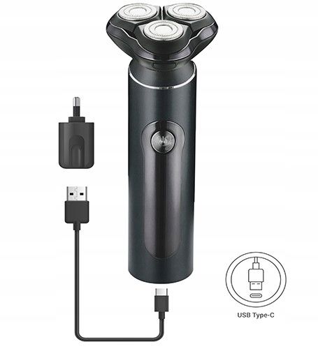 Golarka męska 3 w 1 - USB + Etui zdjęcie 16