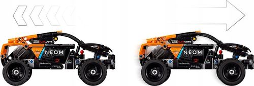LEGO TECHNIC 42166 MONSTER TRUCK NEOM McLaren Extreme - NAPĘD Pull & Back na Arena.pl
