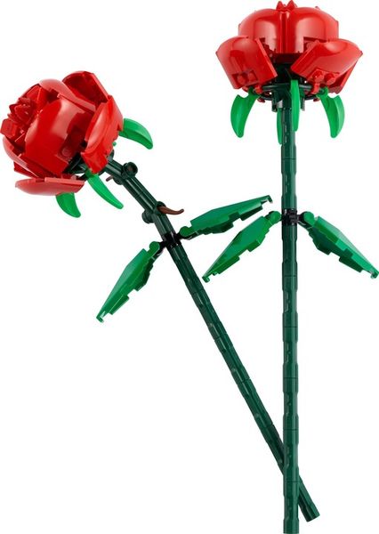 LEGO Iconic 2 czerwone róże 40460 kwiaty zdjęcie 13