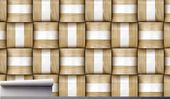 Fototapeta WIKLINOWE DESKI 3D PANELE 390x280