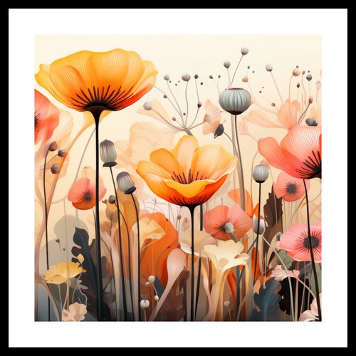Plakat 50x50cm Taneczne Maki na Arena.pl
