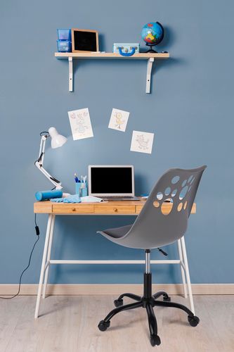 krzesło joy szaro-czarne na Arena.pl