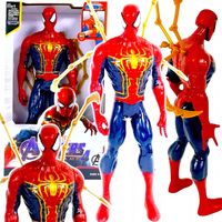DUŻA FIGURKA INTERAKTYWNA SPIDERMAN RUCHOMA ŚWIECI DŹWIĘK SKRZYDŁA XXL 30CM