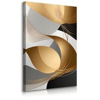 Obraz Na Płótnie Ornamenty Nowoczesny Wzór Abstrakcja Glamour 70cm x 100cm
