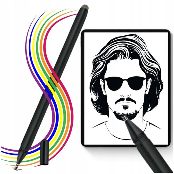RYSIK do TELEFONU/TABLETU STYLUS PEN DŁUGOPIS do tableta zdjęcie 1