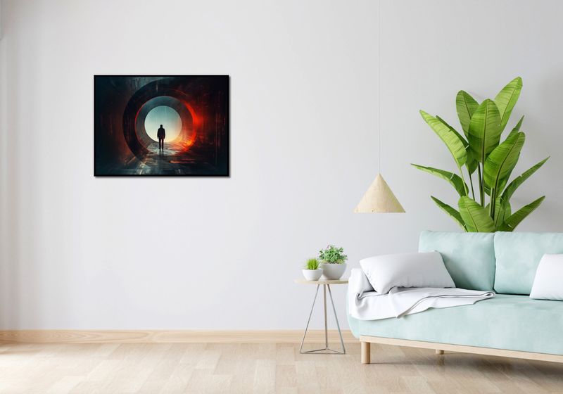 Plakat 80x60cm Portal do Świata zdjęcie 4