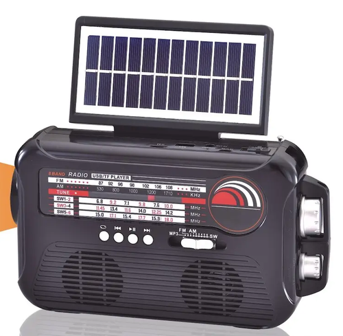 Radio solarne odtwarzacz Bluetooth reflektor LED MK-192 na Arena.pl