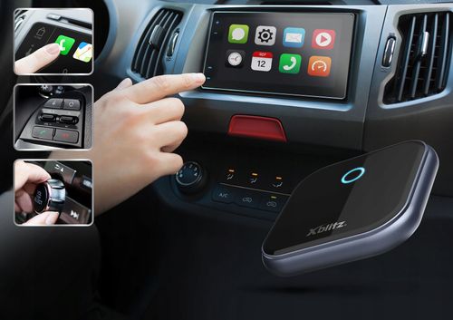 Bezprzewodowy adapter CarPlay/Android Auto XBLITZ SmartCar + 2 kable na Arena.pl