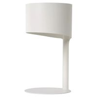 Stolikowa lampka metalowa Knulle 45504/01/31 Lucide do sypialni biała