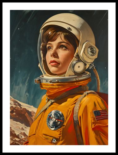 Plakat 40x55cm Pionierka Kosmosu na Arena.pl