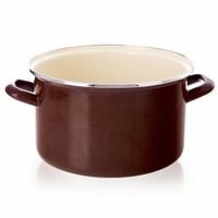 Garnek Emaliowany do Gotowania Tradycyjny na Gaz Indukcję 22 cm 4L