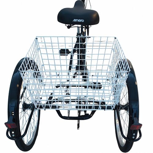 ROWER 3-KOŁOWY SKŁADANY 24 CZARNY SHIMANO 7-BIEGOWY na Arena.pl