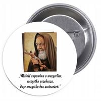 Przypinki buttony RELIGIJNE znaczki z grafiką