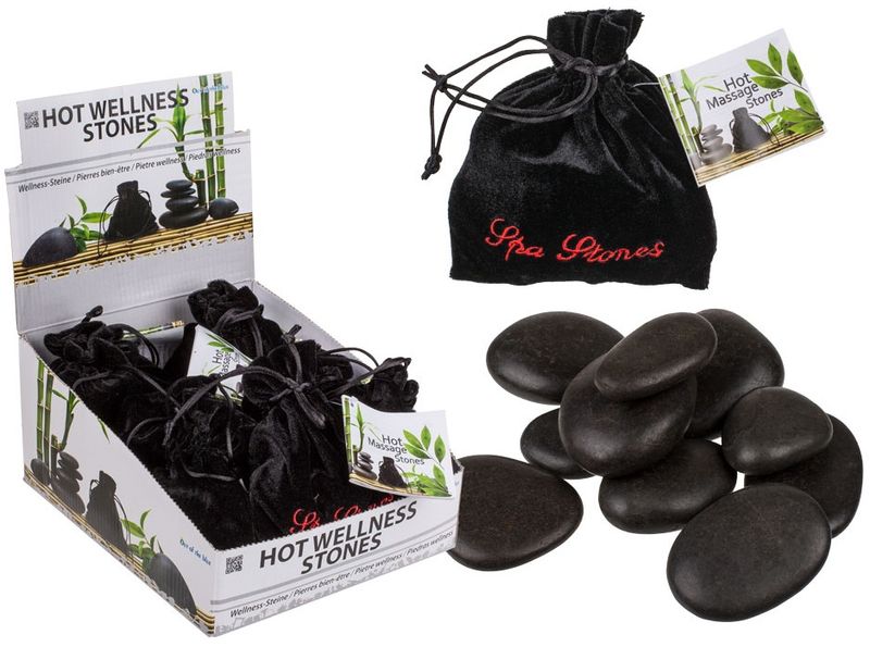 Gorące Kamienie SPA - Zestaw 9 Kamieni zdjęcie 1