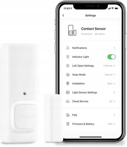 CZUJNIK OTWARCIA DRZWI OKNA SwitchBot Contact Sensor Bluetooth Smart Dom na Arena.pl