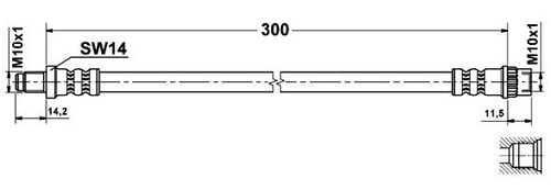 Dacia Logan 1 - Zestaw Przewodów Hamulcowych Teflonowych W Oplocie Stalowym na Arena.pl