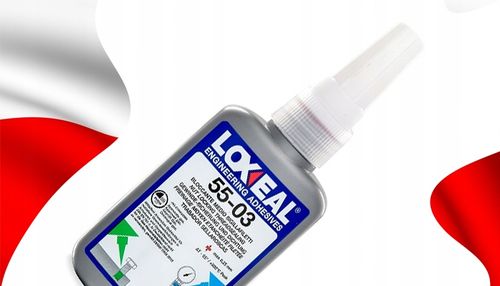 KLEJ DO GWINTÓW NIEBIESKI DO USZCZELNIANIA ŚRUB LOXEAL 55-03 50 ml na Arena.pl