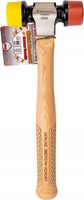 RICHMANN MŁOTEK BLACHARSKI 40 MM TRZONEK HICKORY DWIE GUMY C2642