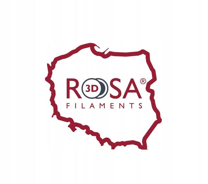Filament ROSA 3D PLA Starter Red 1,75 mm 1 kg zdjęcie 4