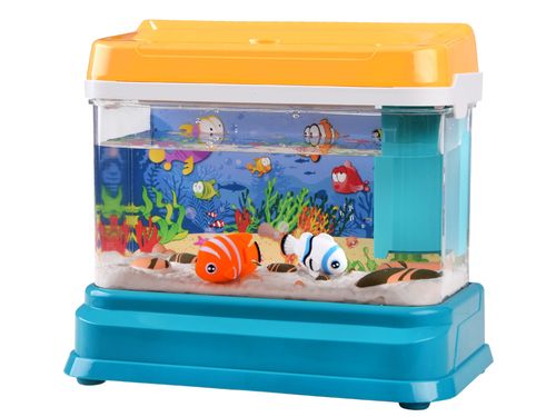 MAGICZNE AKWARIUM LAMPKA Z MAGNETYCZNYMI RYBKAMI na Arena.pl